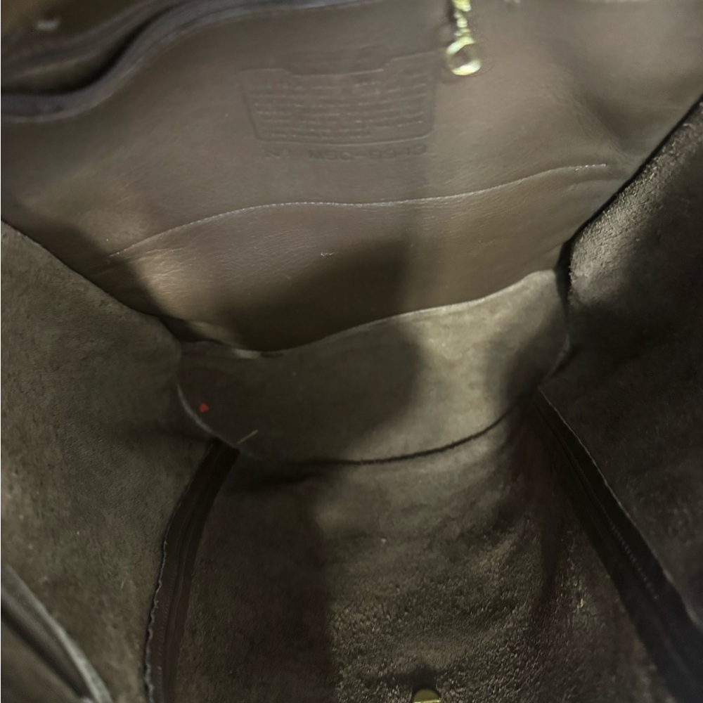 Coach Brown Leather Rucksack Backpack style 9943 - Picture 5 of 5